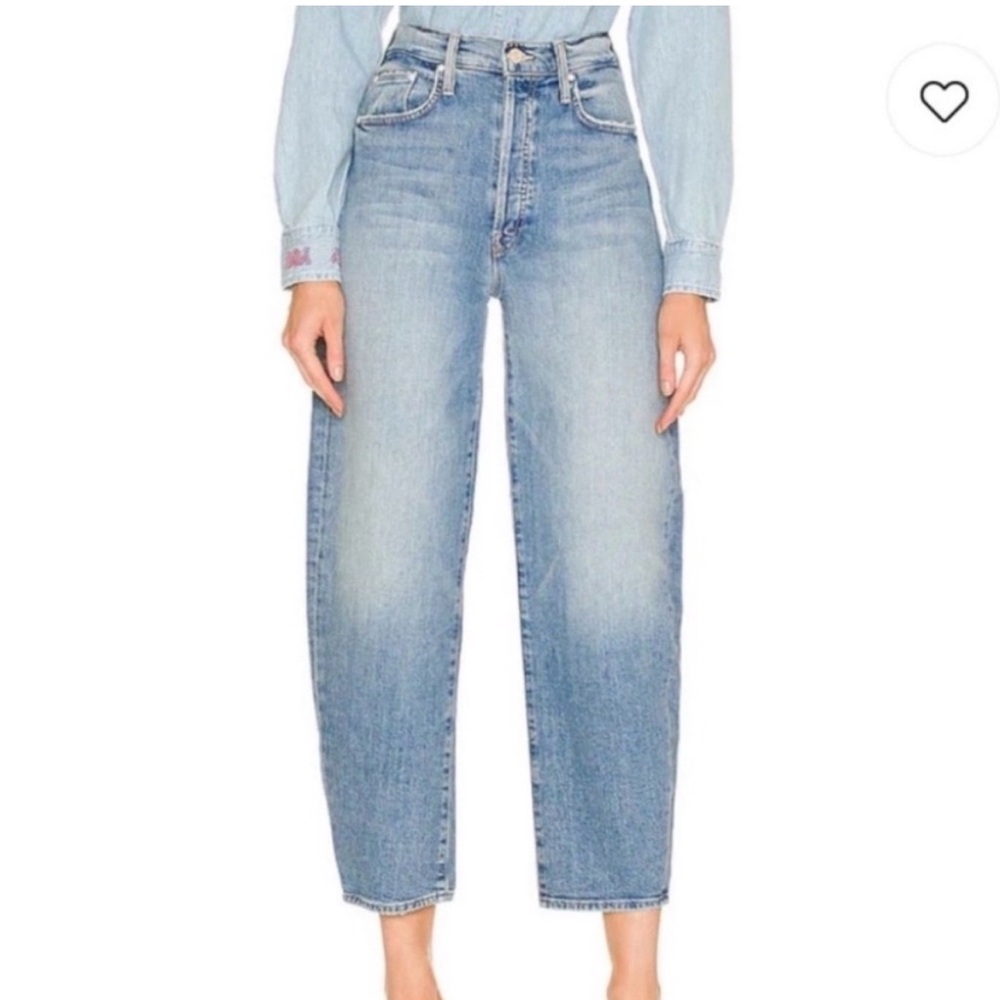 MOTHER “The Curbside Ankle” Jeans – Sister Sister Wash size 28
